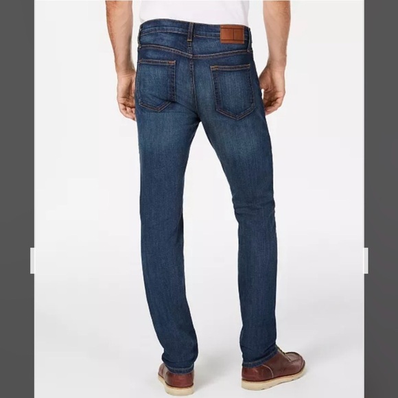Tommy Hilfiger Denim Men's Straight-Fit Stretch Jeans Size 29*30 - Picture 2 of 12